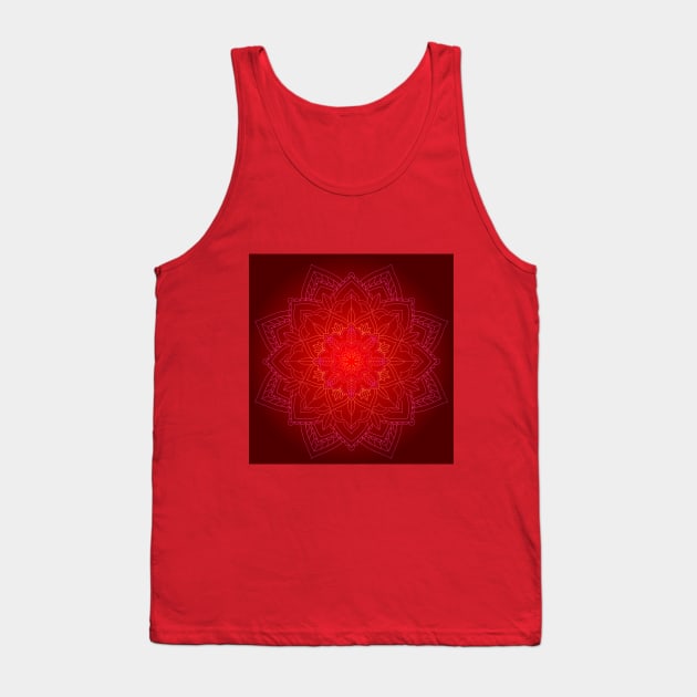 mandala Tank Top by talisma